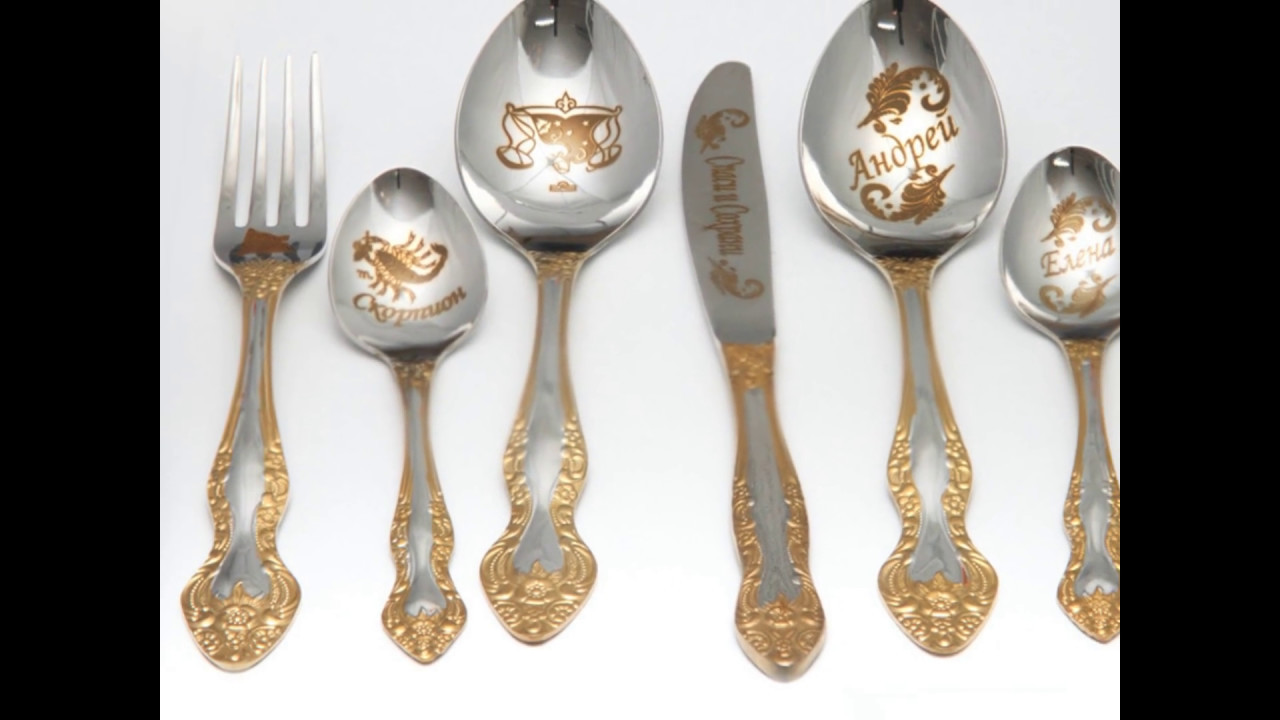 Trải nghiệm công nghệ laser qua nghệ thuật khắc muỗng inox