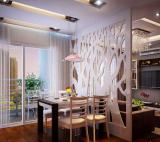 Ứng dụng vách ngăn cắt laser trong thiết kế nội thất