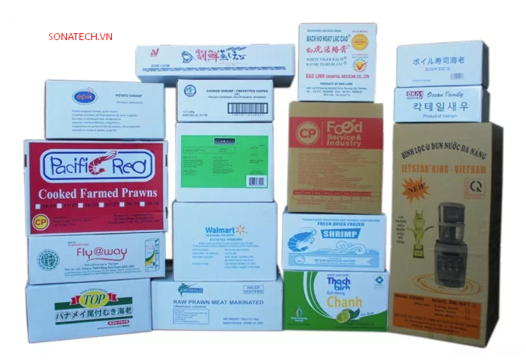Gia công cắt laser trên bao bì, thùng giấy tại Sonatech